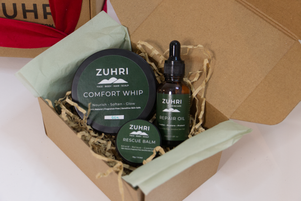 Daily Comfort Trio - Repair Oil (30 ml) + Rescue Balm (15 g) + Comfort Whip (60 g)
